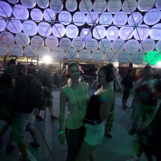 Dancing Under the Lights in the Dome
