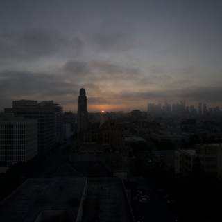 Sunrise over the Urban Metropolis