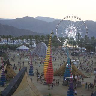 Fun at Coachella: Massive Crowd Enjoys Outdoor Festival