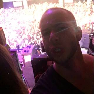 Selfie with the Rock Concert Crowd