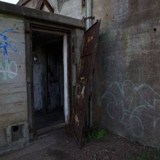Bunker Outdoors: The Graffiti-Covered Outhouse