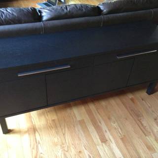 Classic Black Sideboard for the Modern Living Room