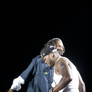 Snoop Dogg and His Bandmate Take Center Stage at Coachella