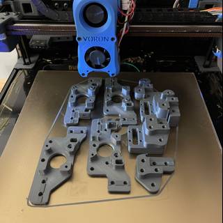 Printing a Blue Toy