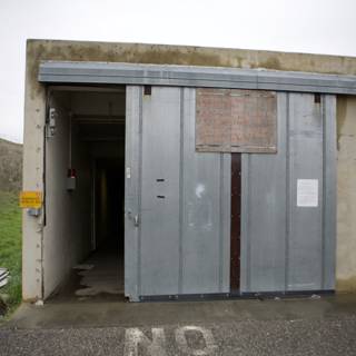 Entrance to the Shelter