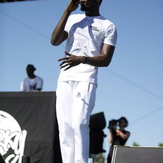 Stormzy electrifies the crowd with his performance