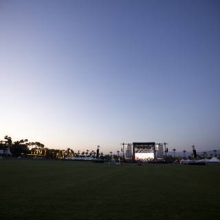 Coachella Stage in the Field