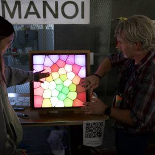 Interactive Light Show at Maker Faire 2025