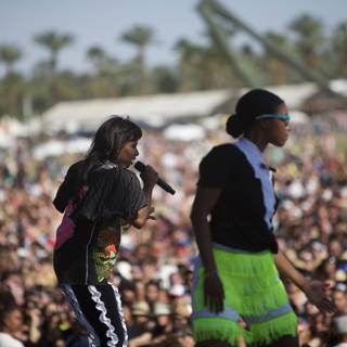 Vibrant Duo at Coachella Stage