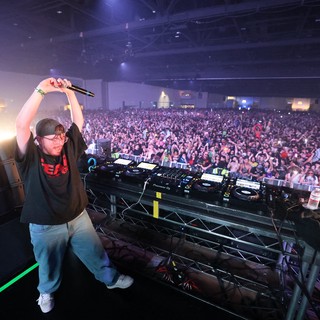 DJ Hypes Massive Crowd at Wobbleland 2026