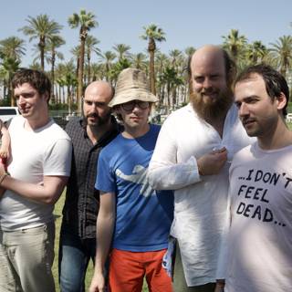 Group of Men Having Fun at Coachella