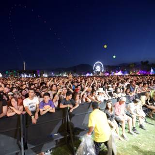 Coachella Crowd Rocks Out Under the Night Sky
