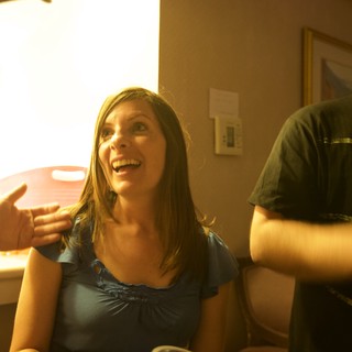 Laughing Woman at DEF CON Day One Party