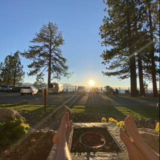 Sunset Feet