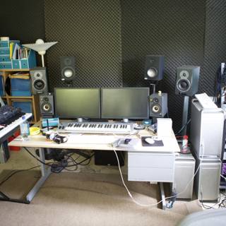 Music Production Workspace