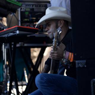 Cowboy Guitarist Takes the Stage