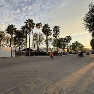 Sunset at the Empire Polo Club