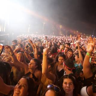 Coachella Music Festival Crowd Goes Wild