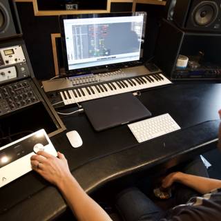 Keyboard Virtuoso in Altadena Studio