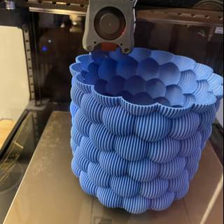 Striped 3D Printed Basket