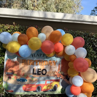 Colorful Birthday Celebration Setup for Leo