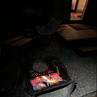 Grilling in the Heart of the Forest