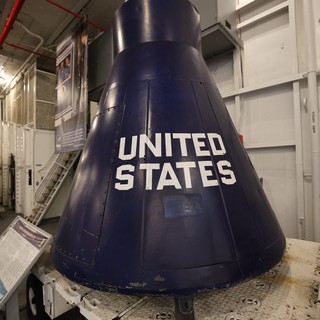 United States Space Capsule at USS Hornet Museum
