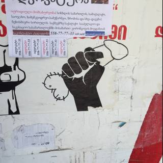 Protest Fist Poster