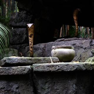 Mysterious Stone Structure at Disneyland