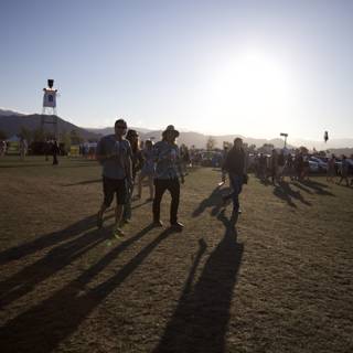 Walking in Sunlit Splendor at Coachella