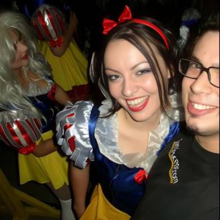 Meeting Snow White in Costume