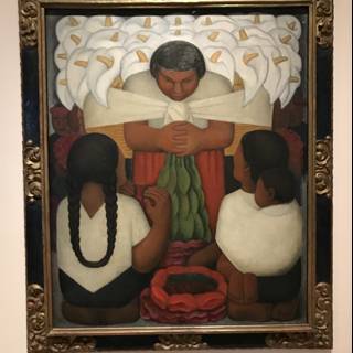 Diego Rivera's Calla Lily Painting