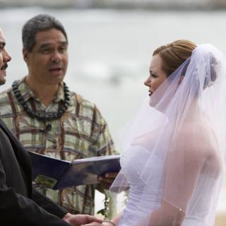 Exchanging Vows by the Ocean