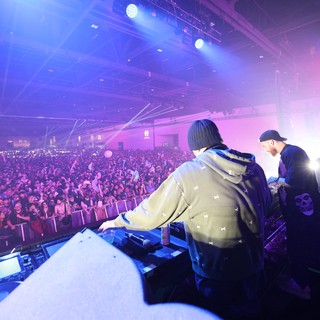 DJ Duo Commands Massive Indoor Festival Crowd