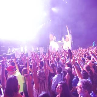 Coachella 2016 Concertgoers Raise Hands to the Beat