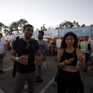 Two Excited Fans Take on the Crowd at FYF Bullock 2015