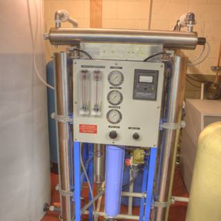 Water Treatment System in a Factory Room