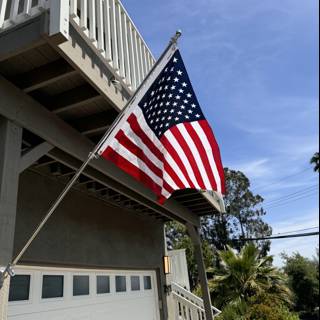 Proudly Waving in Walnut Creek