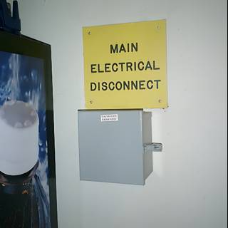 Main Electrical Disconnect Sign