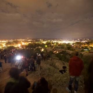 Nighttime Vigil of the Crowds