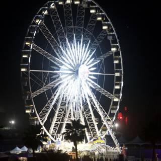 Illuminated Ferris Wheel