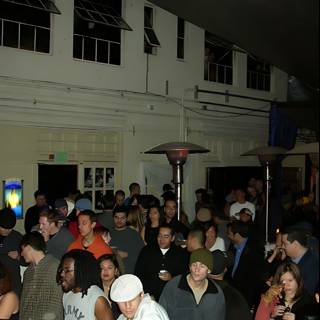 Nightclub Crowd at a Urban Pub