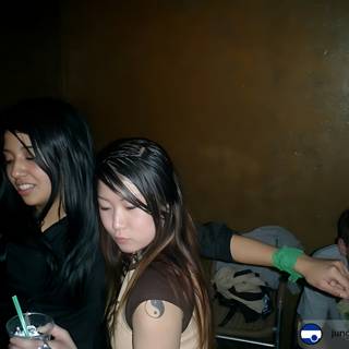 Two Women at a Nightclub