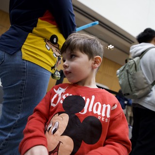 Young Boy at Baby Rave Event at Asian Art Museum