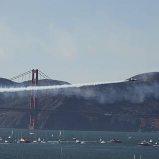 Air Show Spectacle over San Francisco Bay