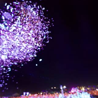 Fireworks and Lighting at Coachella