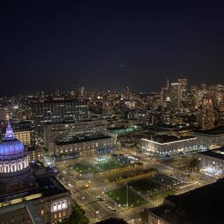 A Nighttime View of San Francisco's Cityscape