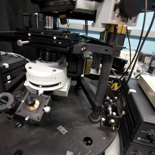The High-Tech Laboratory Microscope