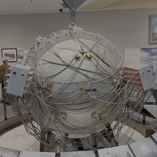 Historic Nuclear Test Equipment Museum Display