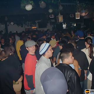 Nightlife Crowd in Urban Club